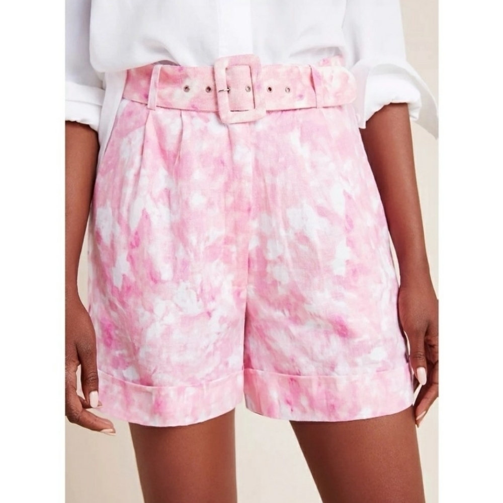 Anthropologie // Faithfull Tie Dye Linen Shorts🌛